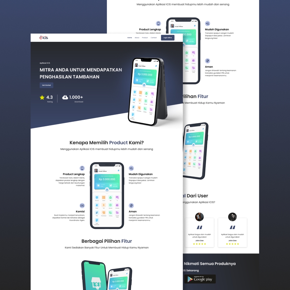 Desain Web - UI/UX Desain Website Company Profile dan Landing Page - 2