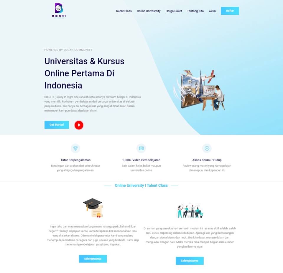 Web Development - Pembuatan Landing Page Website Yang Elegant & Murah - 2