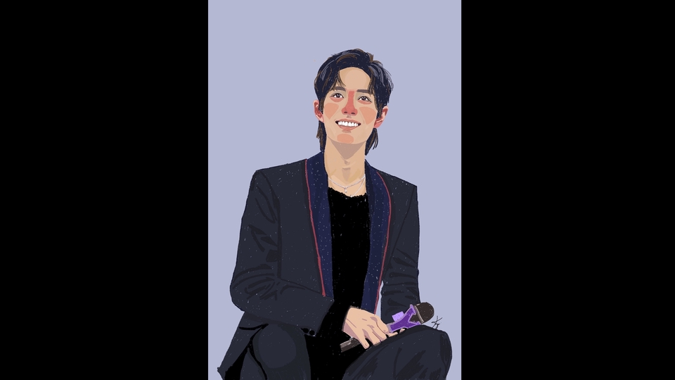 วาดภาพเหมือน Portrait - รับวาดรูป Portrait สไตล์ไม่เหมือนใคร , รับวาดสติ๊กเกอร์ - 8