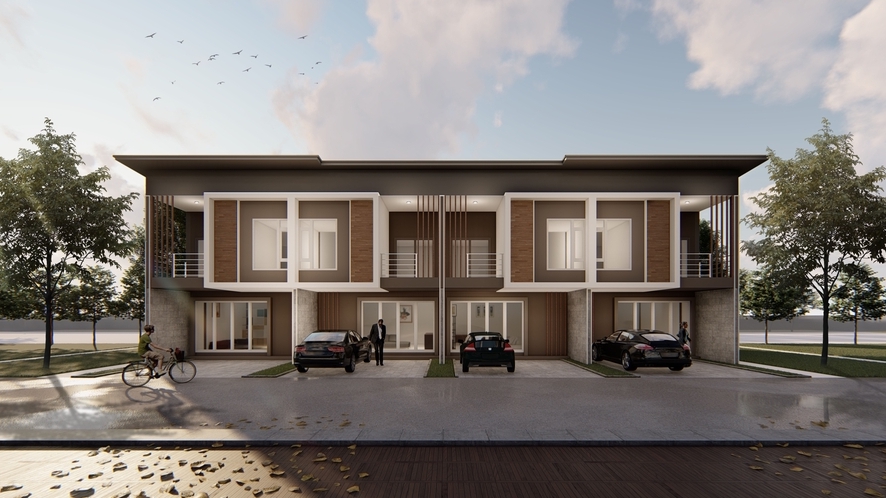 3D Perspective - รับทำ Perspective / ขึ้นโมเดล 3D / Presentation 2D or 3D - 3