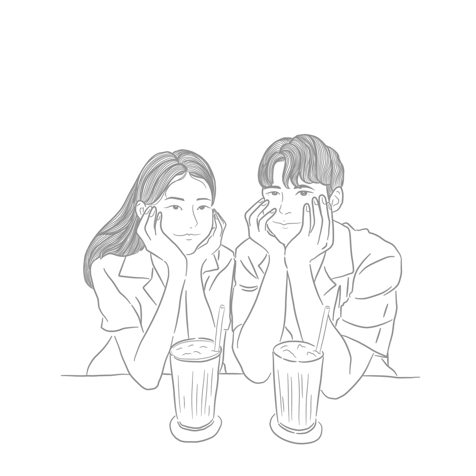 วาดภาพการ์ตูน - รับวาดภาพสไตล์มินิมอล - 3