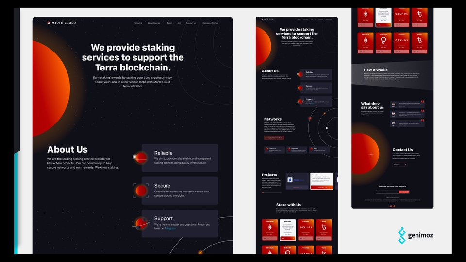 Desain Web - Stunnning, Clean and Professional Website / Landing Page Design - 1