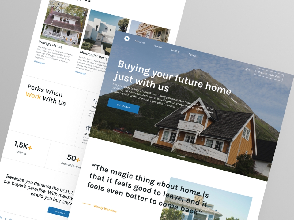 Jasa UI/UX & Web Design | Clean, Elegan dan Modern Design