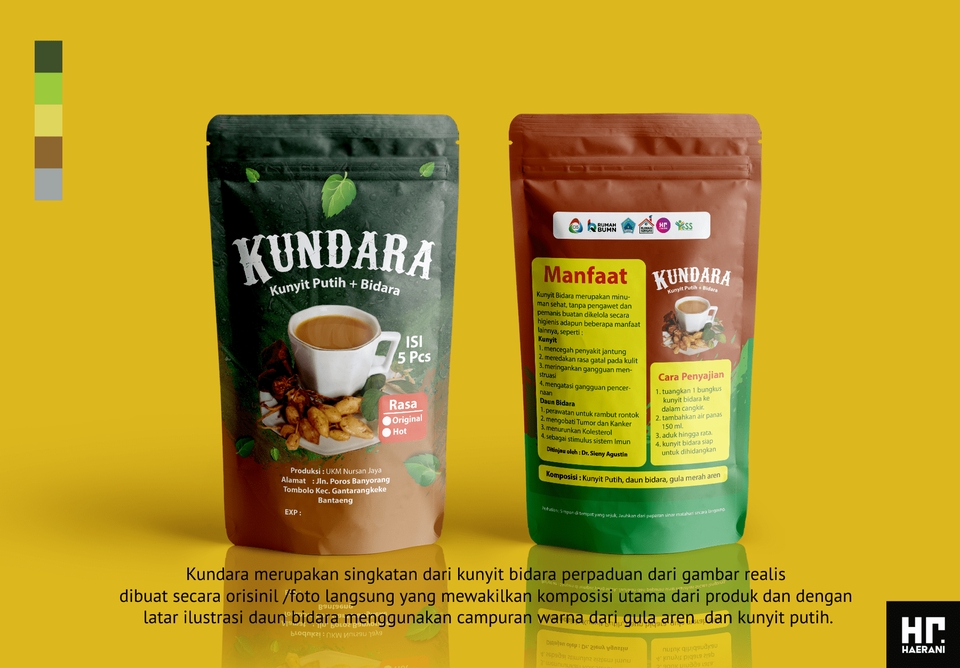 Label & Kemasan - Desain Premium label, packaging full print kemasan ilustrasi, kopi dan produk UMKM lainnya - 7