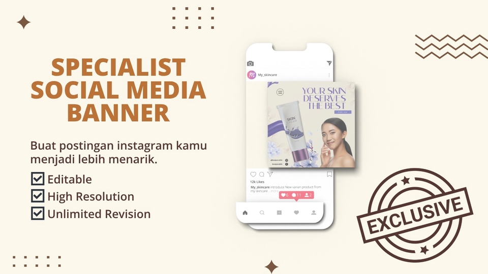 Jasa Desain Banner Social Media untuk Percantik Feed Anda - Desain Kebutuhan Social Mediamu Jadi Lebih Menarik