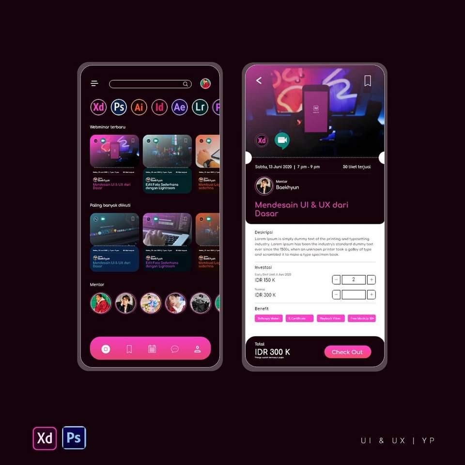 Kolaborasi Desain UI/UX yang Ramah dan Profesional