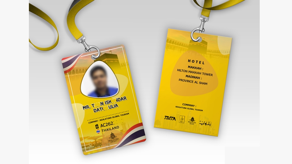 สื่อสิ่งพิมพ์และนามบัตร - รับออกแบบนามบัตร และ บัตรพนักงาน บัตรห้อยคอ pvc และอื่นๆ  - 5