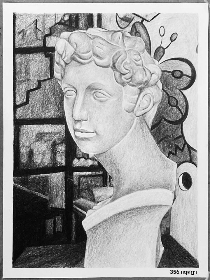 ออกแบบโลโก้ สติ๊กเกอร์ไลน์ รับวาดภาพบุคคล ภาพวาดสีเทา