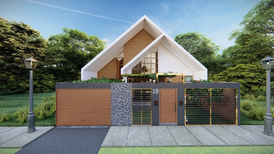 3D & Perspektif - Architectural Design Exterior & Interior, 3D Modelling, 3D Rendering - 1