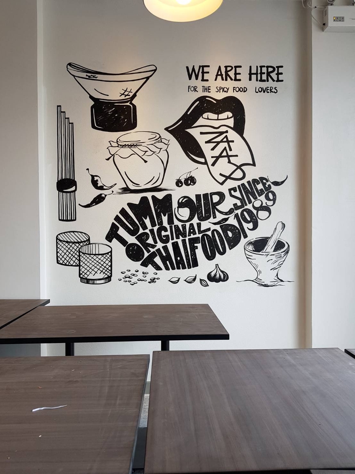 ออกแบบตกแต่งภายในและภายนอก - รับวาดภาพเพ้นท์ผนังเพื่อการตกแต่ง (Wall Painting) - 8