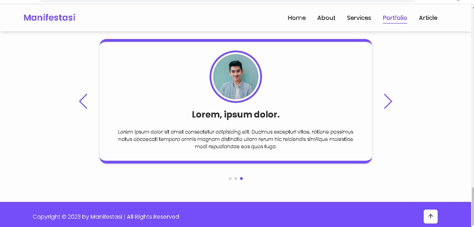 Web Development - Pembuatan website menggunakan laravel, HTML, php, css, javascript bootstrap - 7