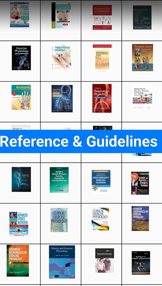 หาเทรนเนอร์ส่วนตัว ฟิตเนส เทรนลดน้ำหนัก ออนไลน์ หนังสืออ้างอิงสำหรับเทรนเนอร์