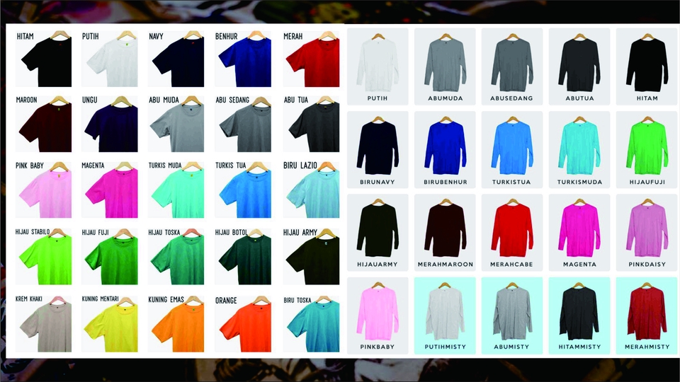 Sablon Kaos Satuan Lusinan Manual Print Polyflex Murah