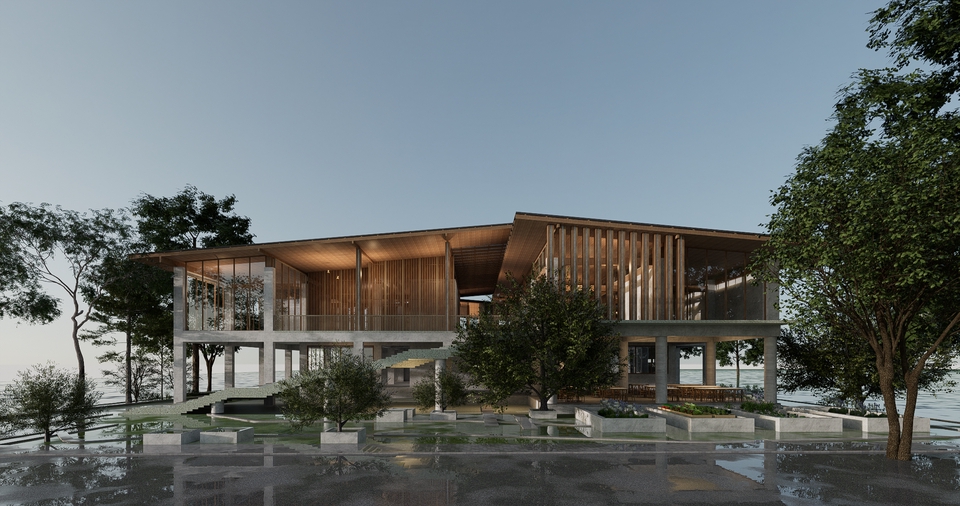 ออกแบบบ้าน3มิติ perspective รับทำภาพ3D โมเดลบ้านสวย ราคาถูก