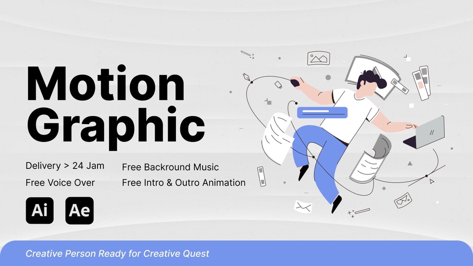 Jasa Pembuatan Motion Graphic & Animasi Explainer - Motion Graphic Animasi Eksplainer yang Memukau dan Terjangkau!