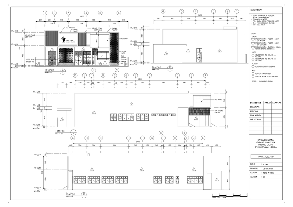CAD Drawing - Pembuatan Gambar Kerja DED Konstruksi Bangunan - 4