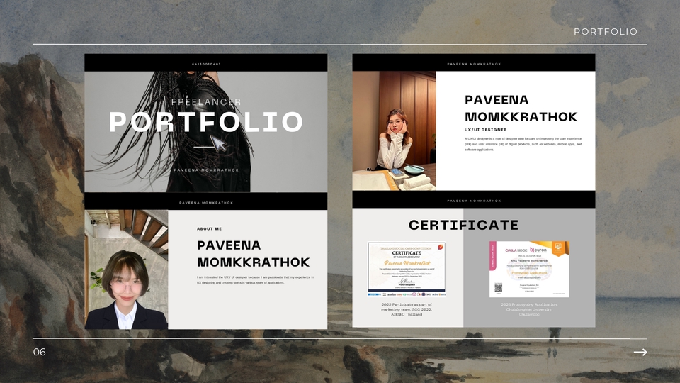 Portfolio & Resume - รับทำ Portfolio / Resume / CV (Thai/English) - 4