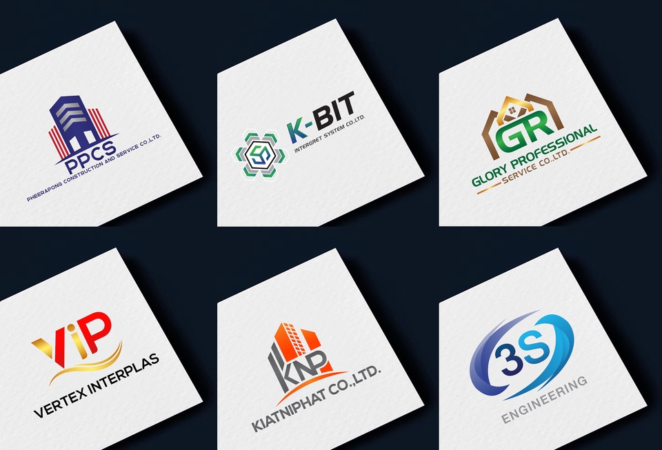 Logo - ออกแบบโลโก้ Professional - 12