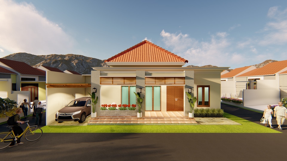 CAD Drawing - JASA DESAIN RUMAH, RUKO, KANTOR, PERUMAHAN SUPER MURAH !!! - 2