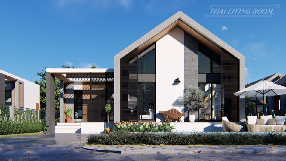 ออกแบบตกแต่งภายในและภายนอก - ออกแบบ 3D Perspective Exterior & interior - 1