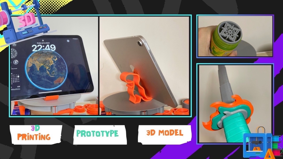 ทำโมเดล 3D - 3D Printing / 3D Model / อะไหล่ทดแทน / งานสถาปัตยกรรม / แกะแบบ - 1