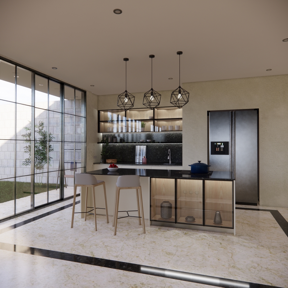 3D & Perspektif - 3D Rendering & Modeling Interior - 8