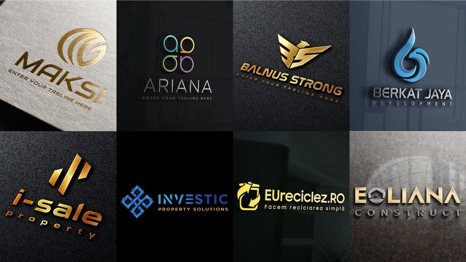 Desain logo profesional untuk bisnis Anda, jasa desain logo online murah dan berkualitas.