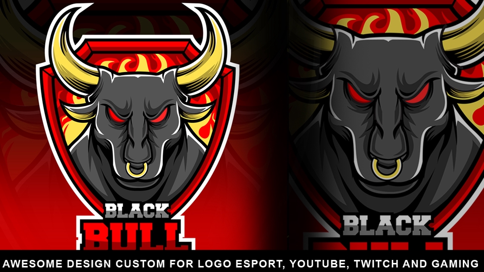 Logo - DESAIN CUSTOM LOGO ESPORT, CHANEL YOUTUBE & GAMING SUPER KEREN !!! - 12