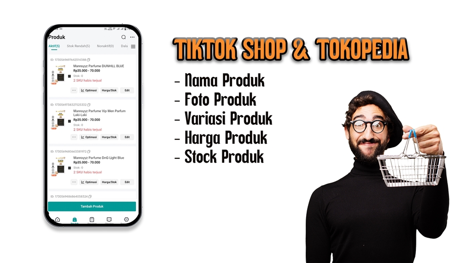 Update Produk Toko Online - Jasa Upload Produk Shoope ,Tokopedia dan Lazada - 5