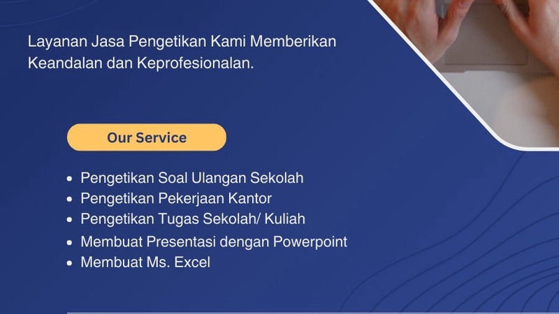 Pengetikan Umum - Jasa Pengetikan MS. Word - 1