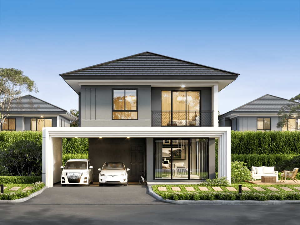 3D Perspective - รับเรนเดอร์ภาพ Presentation 3D Perspective งานภายนอก เพื่องานธุรกิจ - 7
