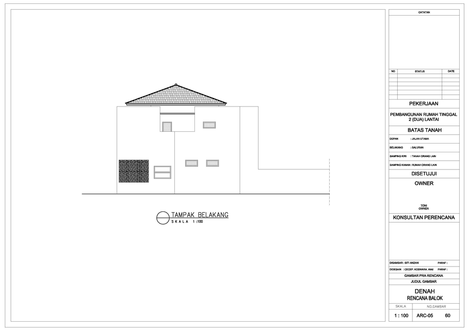 CAD Drawing - Jasa Desain Bangunan Rumah, Gedung Kantor DLL Interior dan Eksterior 3D/2D - 10