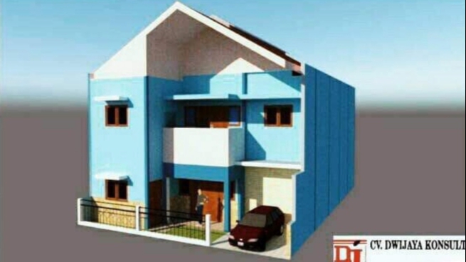 [Eksterior dan Interior] Gambar CAD dan Perspektif 3D Sketch Up