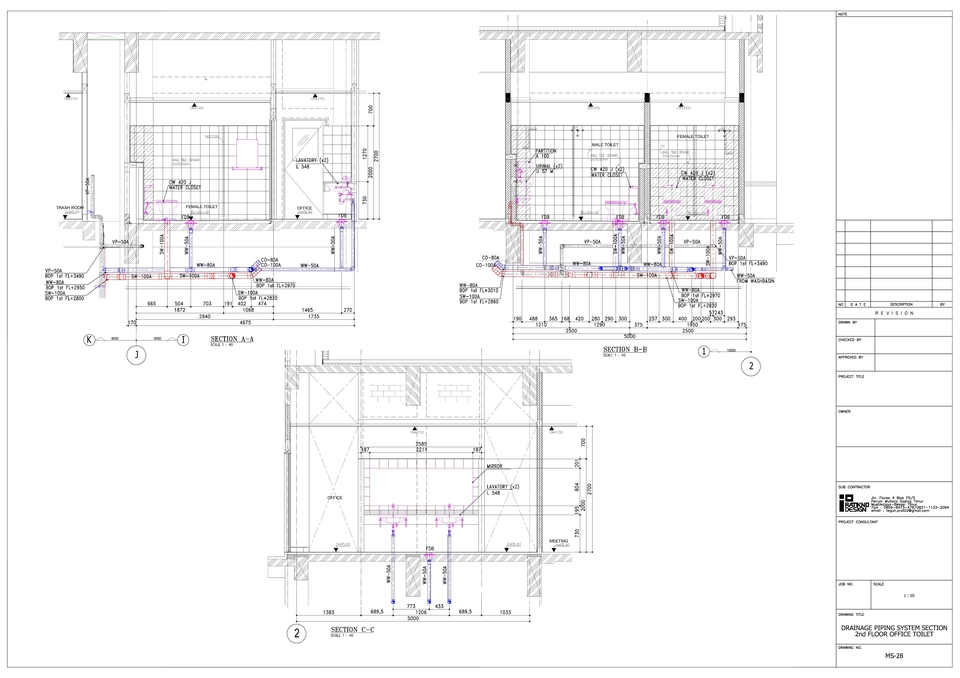CAD Drawing - Mechanical Plambing System - 11