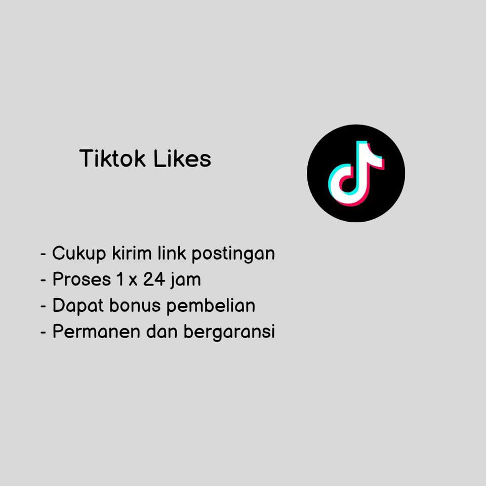 Jasa Tambah Followers Tiktok, Followers TikTok Murah, Harga Followers TikTok
