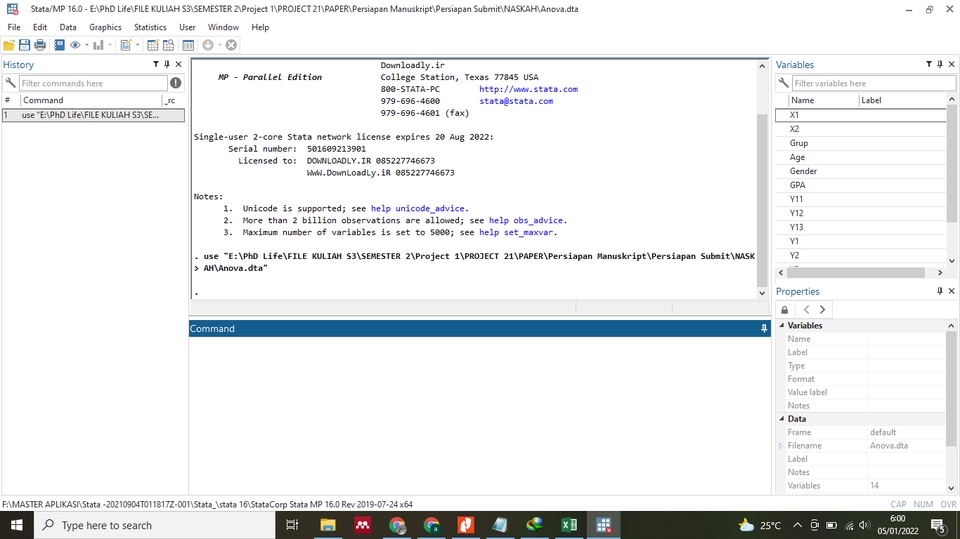 Analisis Data - Jasa olah data penelitian skripsi, tesis maupun disertasi melalui STATA dan SPSS - 4