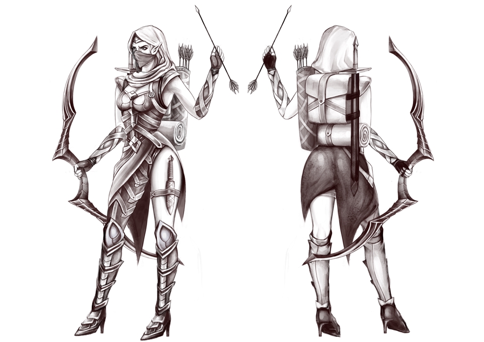 ออกแบบ Character & Mascot - รับวาดภาพออกแบบตัวละครทุกชนิด fantasy/realistic/cartoon - 7