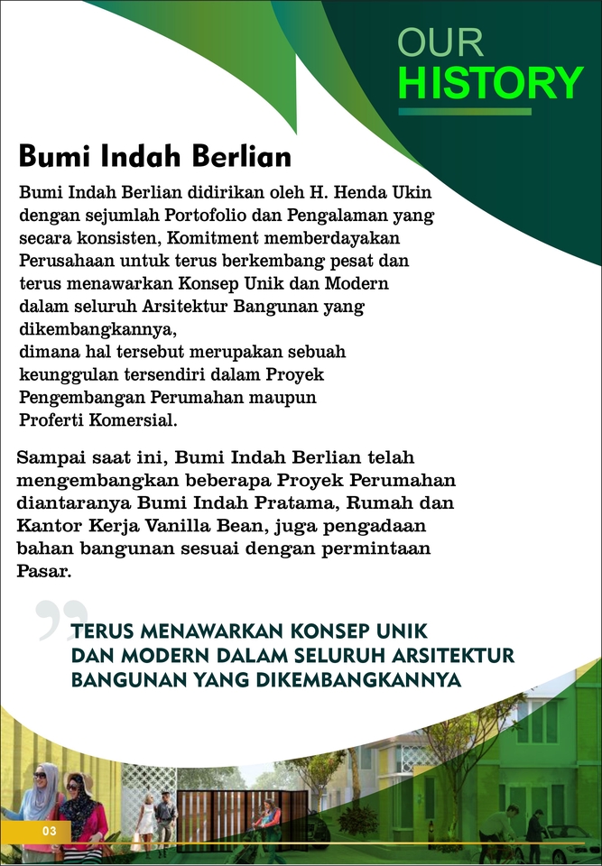 Jasa desain portofolio - contoh portofolio resume dengan desain unik dan menarik.