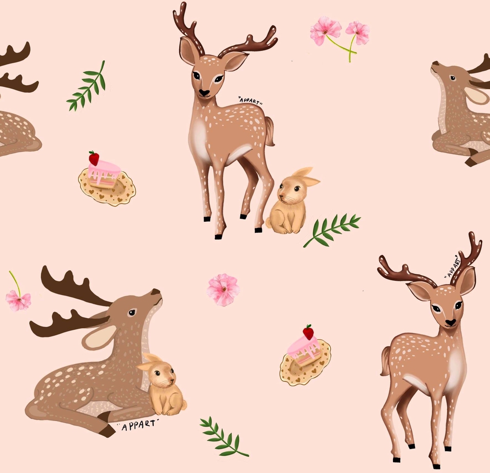 วาด/ออกแบบแพทเทิร์นเสื้อผ้า - รับออกแบบลายผ้า ลาย Repeat ออกแบบชุดแฟชั่นพร้อมลาย - 25