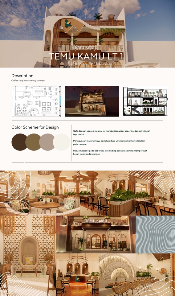 3D & Perspektif - JASA DESAIN 2D/3D, GAMBAR KERJA, INTERIOR & EKSTERIOR - 11