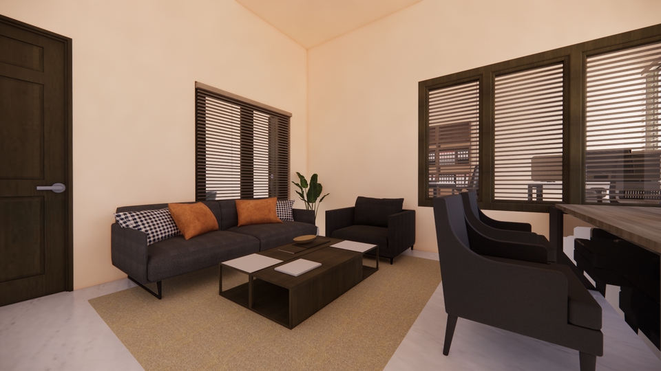 3D & Perspektif - Desain Interior 3D Visualisasi dan Rendering - 13