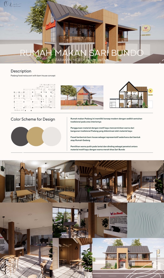 3D & Perspektif - JASA DESAIN 2D/3D, GAMBAR KERJA, INTERIOR & EKSTERIOR - 3