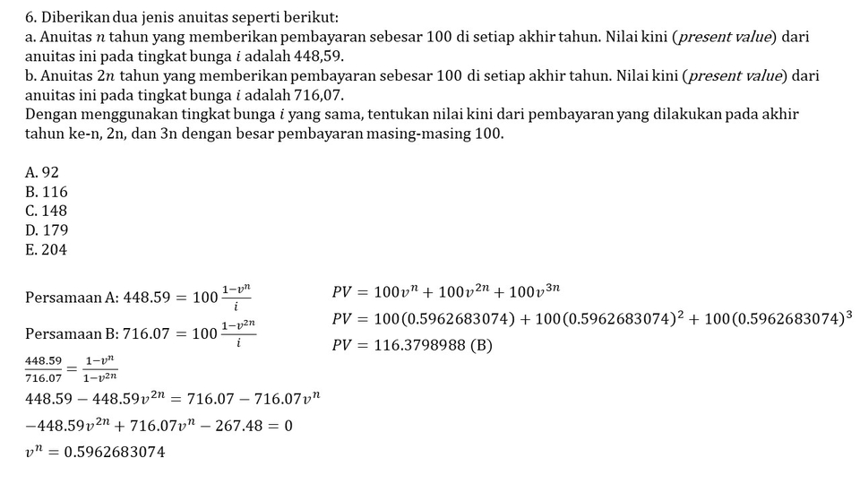 Jasa Lainnya - Jasa Buat Pembahasan/Jawaban Soal Matematika - 7