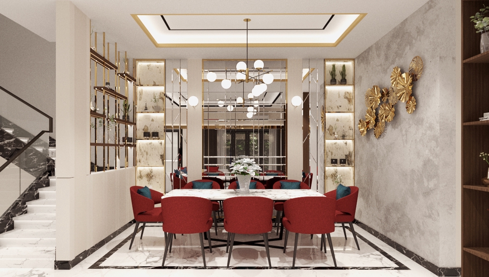 3D & Perspektif - Jasa desain interior 3D & gambar kerja area commercial dan tempat tinggal - 14