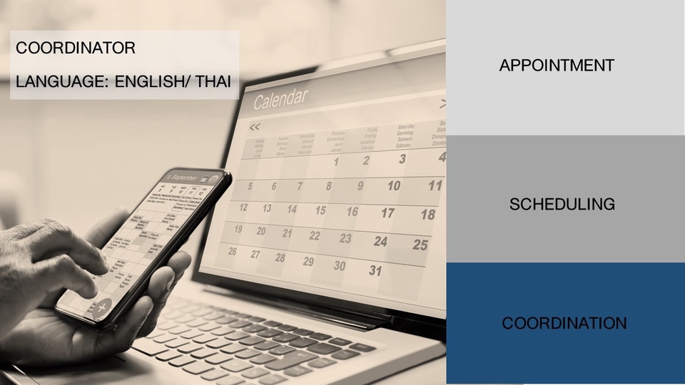 เลขาส่วนตัว - Project coordinator (English Language) - 1