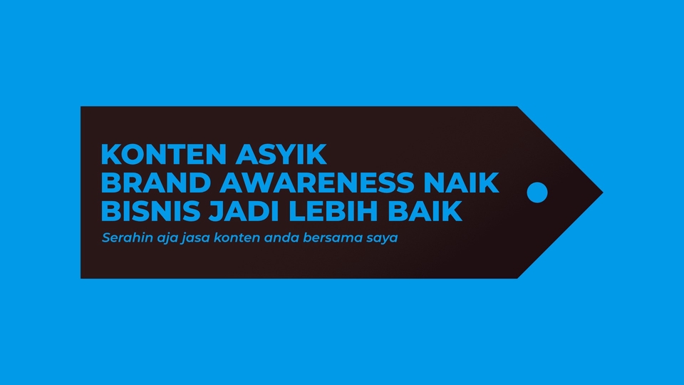 Penulisan Konten - Copywriting dan konten Reels Instagram , Facebook & Tiktok - 1