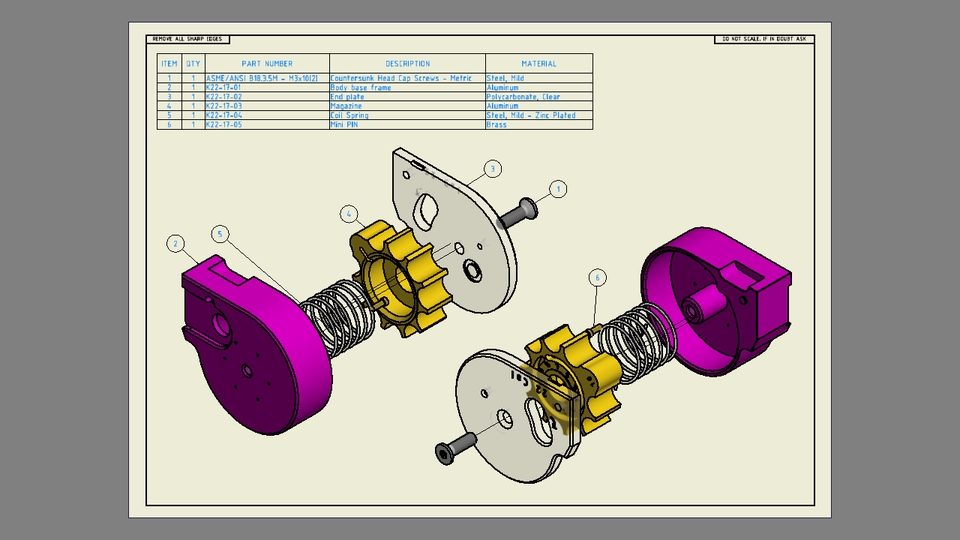 ทำโมเดล 3D - รับเขียนแบบ 3D วิศวกรรมเครื่องกล - 4