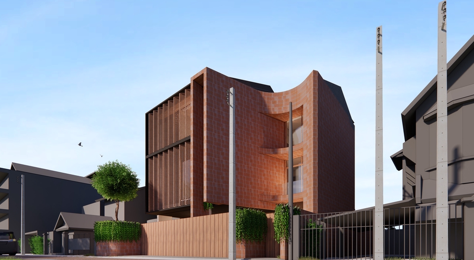 3D Perspective - 3D render - 3