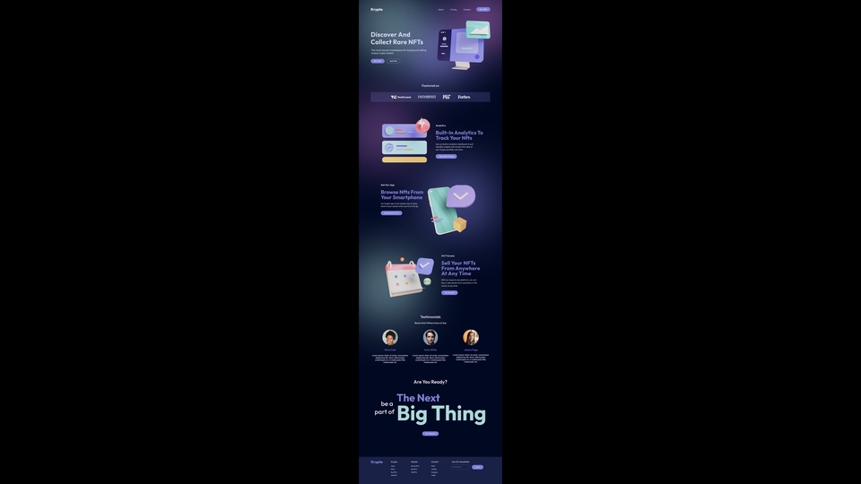 Desain Web - Design website / Landing Page - 5