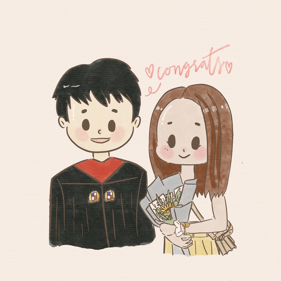 วาดภาพประกอบ - วาด character แนวการ์ตูน - 3